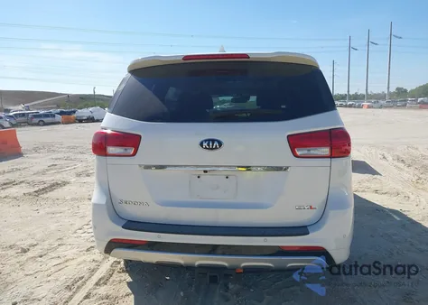 2015 Kia Sedona Sx Luxury z USA, uszkodzony, nr VIN KNDME5C19F6032293